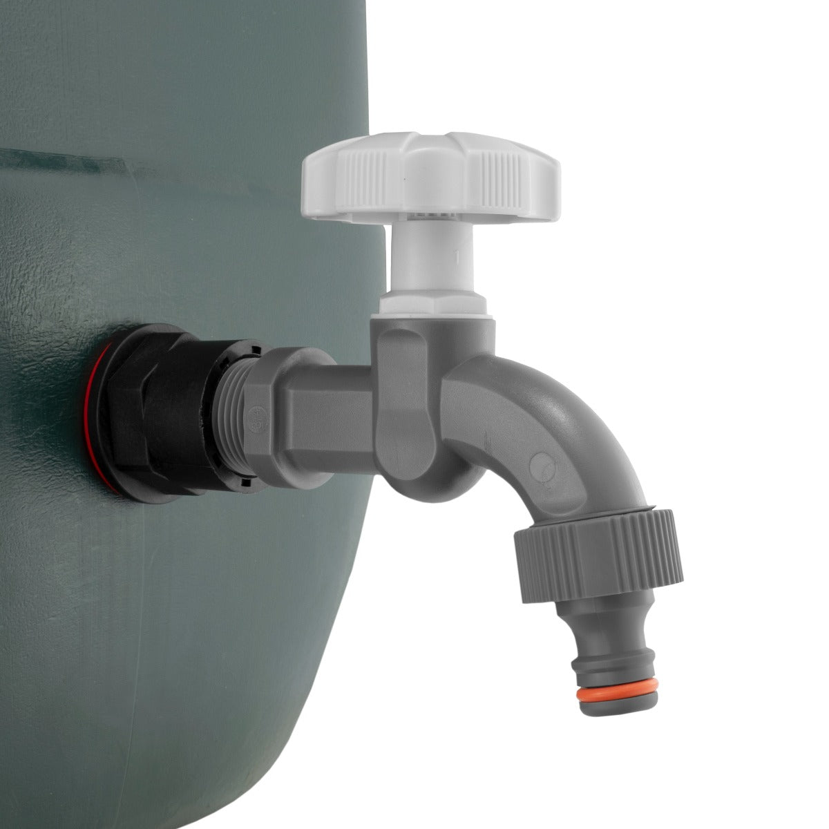 ¾″ Water Butt Kit with White Line Quick-Connect Tap