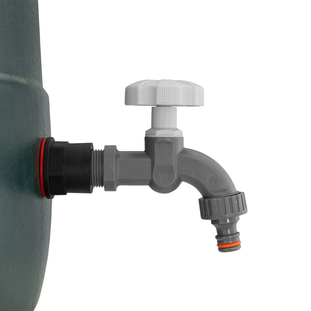 ¾″ Water Butt Kit with White Line Quick-Connect Tap