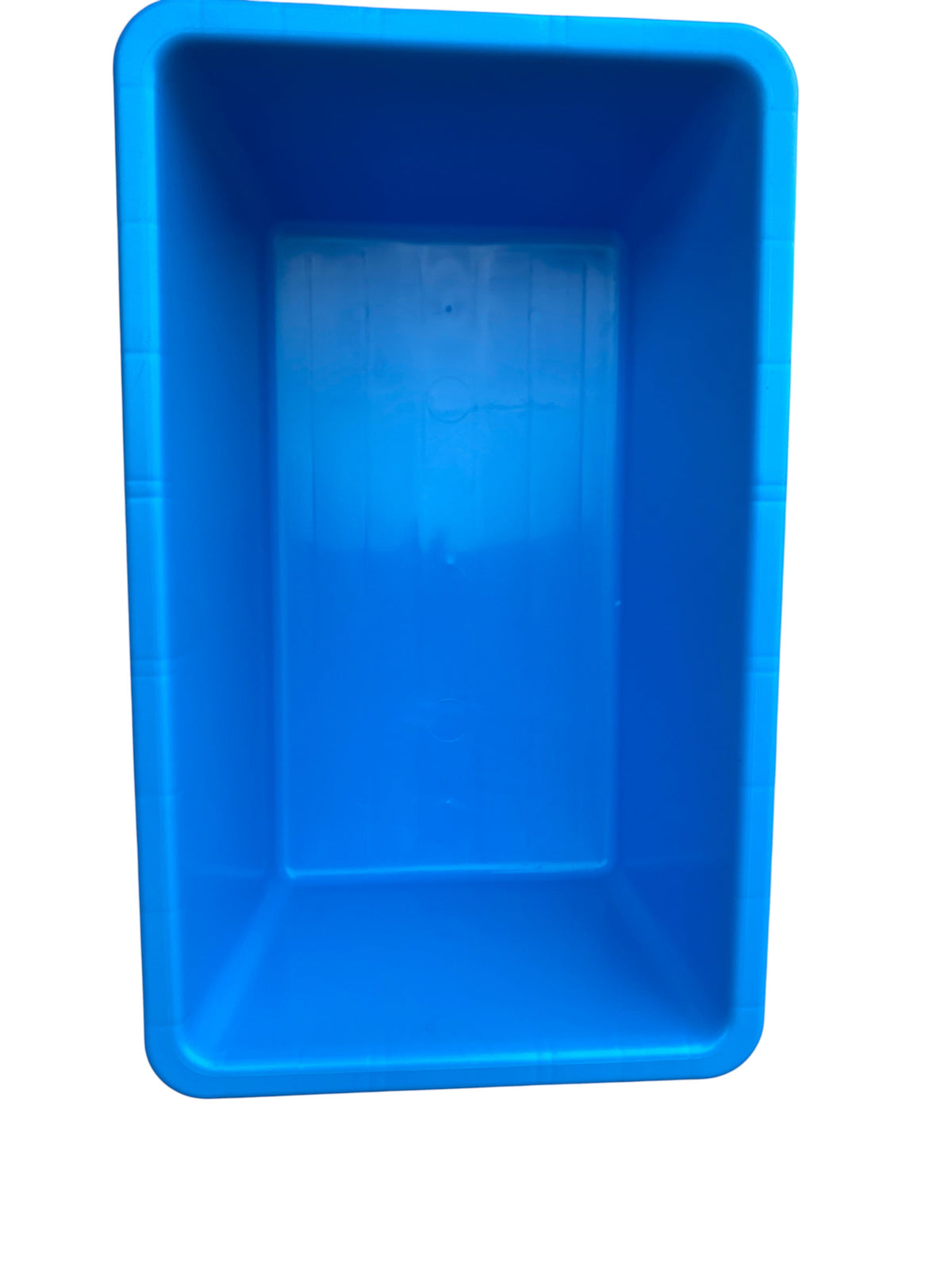 90L Blue Rectangular Mixing & Utility Tub