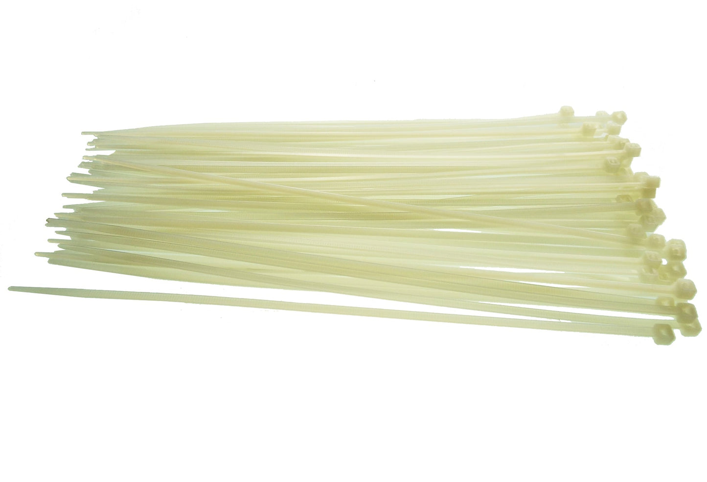 100 Cable Ties (8.8mm x 400mm) Neutral