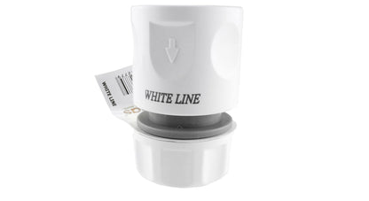 White Line Quick Hose Connector for ¾″ Hose – Grey/White