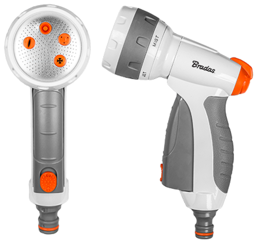 Bradas EN52M 5-Pattern Metal Hose Spray Gun