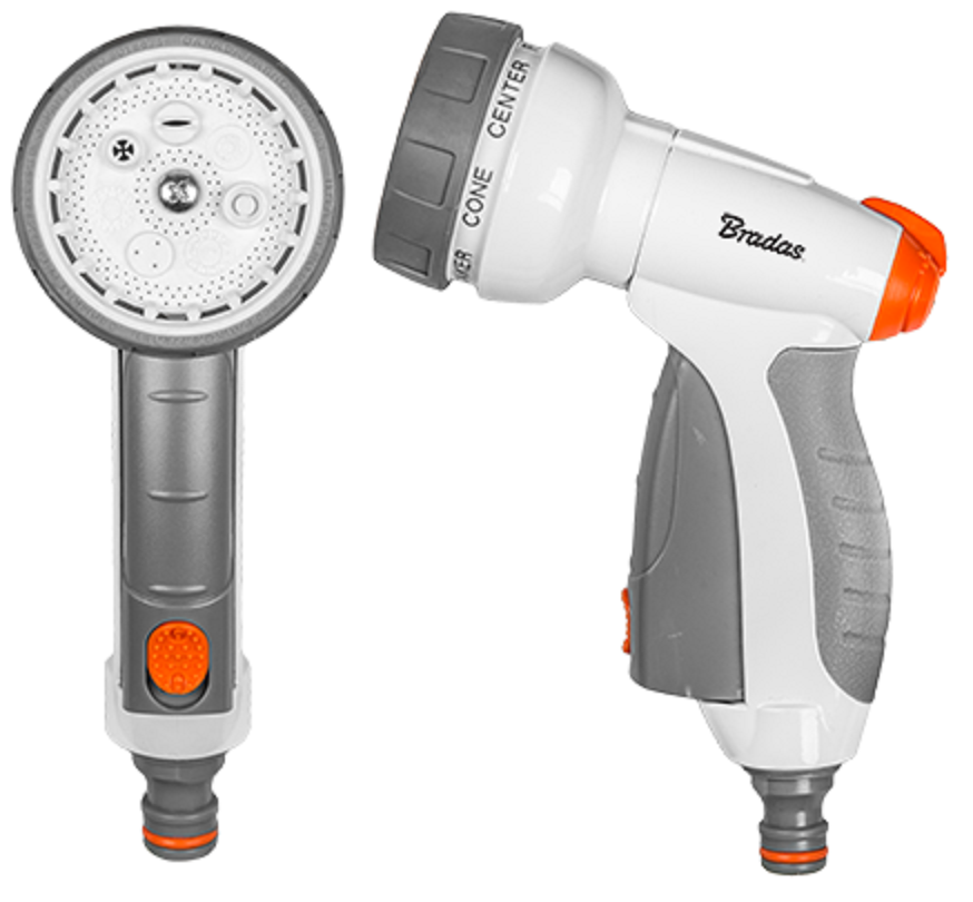 Bradas EN53M 7-Pattern Metal Hose Spray Gun