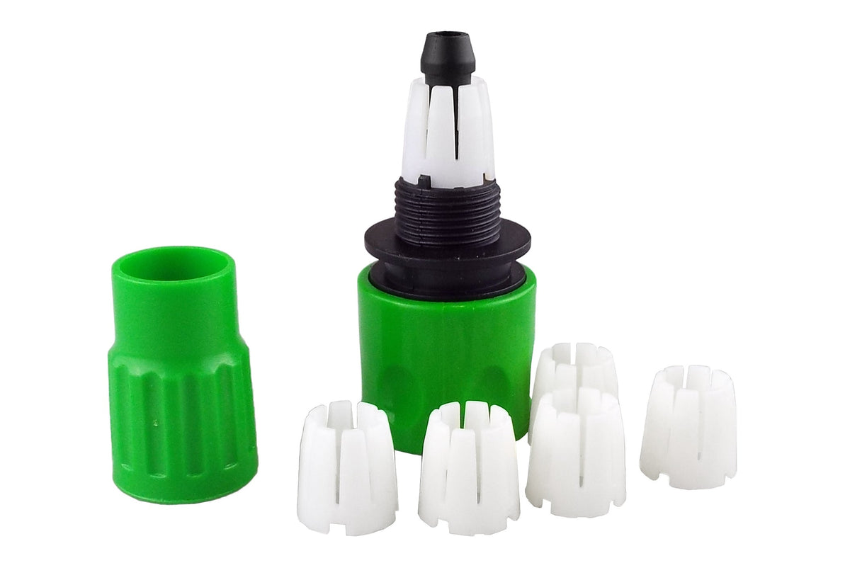 Green Expanding Hose Replacement Connector – Female Quick Socket